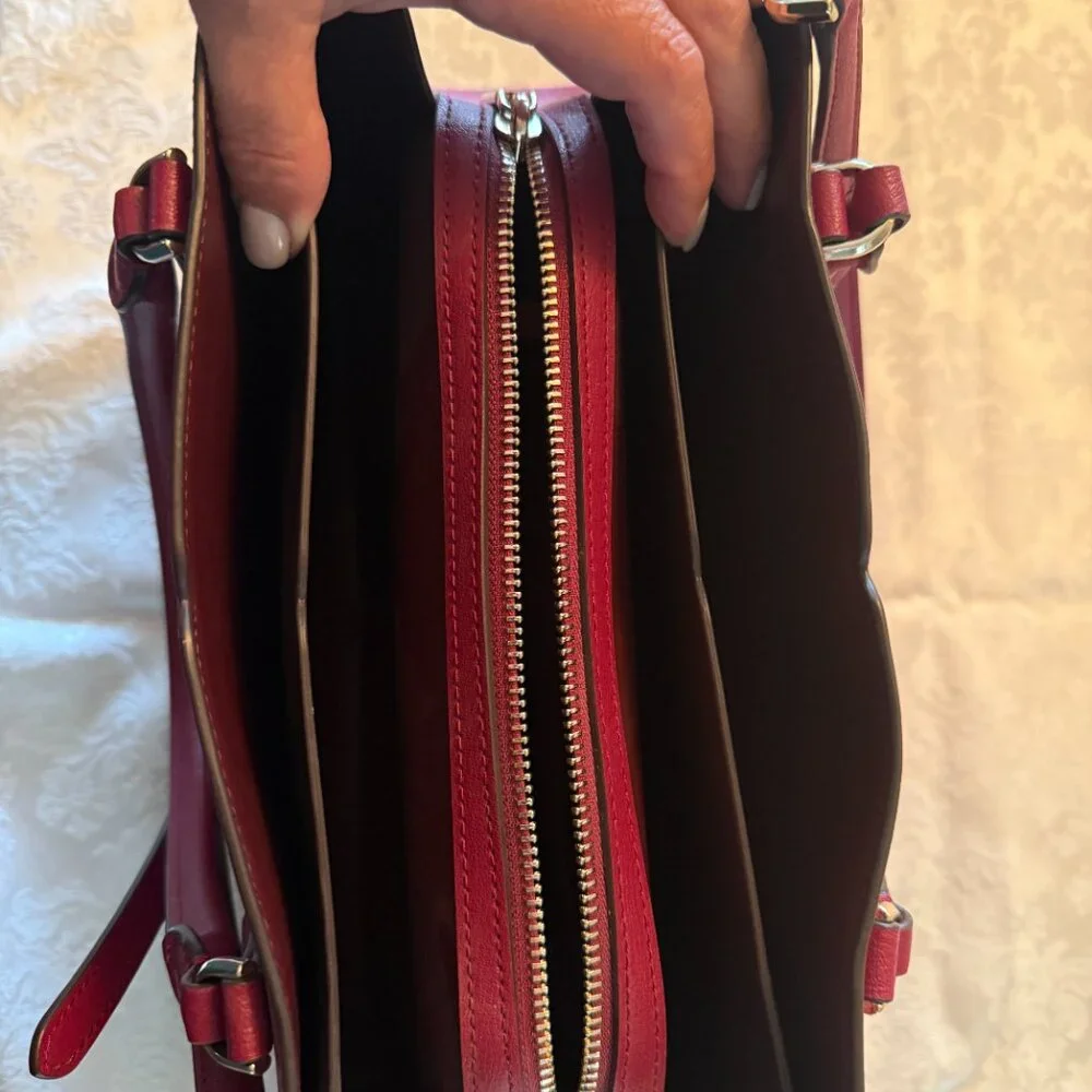 Kate Spade New York Tippy Triple Compartment Satchel with Matching Wallet - Picture 4 of 11